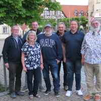 von links: Harald Martin, Ruth Metter, Florian Schmidt, Eckart Roeß, Werner Will, Andreas Kern, Werner Freibott